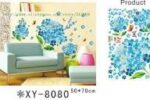 All Decorative Wall Paper Floral Wallpaper Wall Sticker for Home Décor, Living Room, Bedroom, Hall, Kids Room, Play Room(Self Adhesive Vinyl,Water Proof size 50x70 xy8080 - Image 3