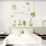 Hanging Plant Wall Sticker size 50x70 xh4305 - Image 2