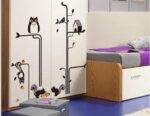 SAMHEZ AY9126 Matrix Owl Wall Sticker [60 x 90 cm] - Image 5