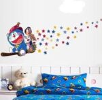 WPSBGS ABQ9623 DORAEMON wall sticker wall stiker trans glow 60x90 - Image 2