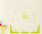 Transferable Wall Stickers, Tree and Bird Design, Natural, Stylish, Green, Cafe-Style, Wall Decor, Scandinavian Style, DIY, Wallpaper, Kitchen size 50x70 jm8319 - Image 2
