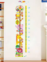 Qianxing removable cycle-usable cartoon wall sticker for kid's bedroom animal Height Chart in Nursery Children Room colourful Wall Decal for house home mural Décor height meter wallpaper(lion giraffe and elephant) - Image 6