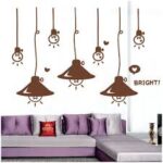 Solimo Wall Sticker for Home (Beautiful Hanging Lights) size50x70 dm4560007 - Image 2