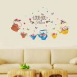Wall Stickers, Hand Painted Flower Pots for Kids Rooms Children's Room Bedroom Bathroom Kitchen Window Home Decor Art Decal size 50x70 sk7105 - Image 4