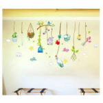 Wall Stickers, Butterfly and Tree Design, Home Decor, PVC, Home Decor, size 50x70 xh3721c - Image 2
