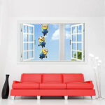 3D Minion Window Decal size 60x90 ncb205