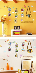Solimo Wall Sticker for Living Room (Travel Photo Gallery, Ideal Size on Wall, 180 cm X 100 cm), PVC Vinyl - Image 5