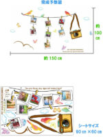 Solimo Wall Sticker for Living Room (Travel Photo Gallery, Ideal Size on Wall, 180 cm X 100 cm), PVC Vinyl abc1050 - Image 3