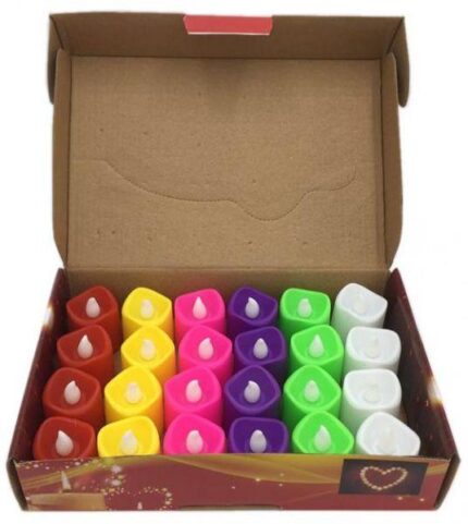 LED SMOKELSS CANDLES PACK OF 12 '2