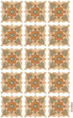 Sk34010 Jaamso Royals Multicolor PVC Vinyl Ceramic Self Adhesive Flooring Sticker Medium ( 45 CM X 34 CM ) - Image 4
