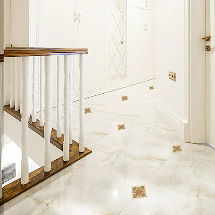 Sk34010 Jaamso Royals Multicolor PVC Vinyl Ceramic Self Adhesive Flooring Sticker Medium ( 45 CM X 34 CM ) - Image 3