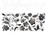 RoomMates Jazzy Jacobean Peel and Stick Wall Decals size 50x70 ay7041 - Image 4