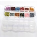 Nail Rhinestones 3D Crystal AB Clear Nail Stones Gems Pearl DIY Nail Art Decorations d10 - Image 4