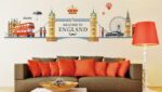 JM7304 Creative Personality Romantic Bridge Landscape Wall Sticker - Image 2