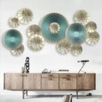 JAAMSO ROYALS European Style Decorative Umbrella Flower Design Vinyl Room Bedroom  Home Décor Wall Sticker GS9872 Size:60x90cm - Image 2