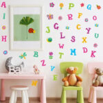 Ampire 150 cm Wall Stickers Colourful Alphabets for Kids Room Decor Self Adhesive Sticker  (Pack of 1) - Image 4