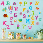 Ampire 150 cm Wall Stickers Colourful Alphabets for Kids Room Decor Self Adhesive Sticker  (Pack of 1) - Image 5