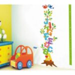 Decals Design 'Educational Alphabets Tree with Height Chart' Wall Sticker size 50x70 xy8096 - Image 4