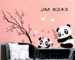 Cartoon Panda Wall Sticker JM8243 - Image 3