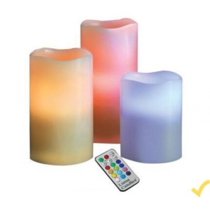 LUMA LED CANDLES 12 COLOR '2