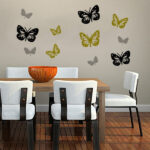 NC5070-6 Butterfly Wall Stickers Art Decal Home DIY Decor Removable Wall Decor - Image 2