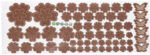 SYGA 50 cm Brown Removable Sticker  (Pack of 1) - Image 4