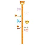 Wall sticker, height chart, kids' room, animal wallpaper sticker, wall sticker, interior sticker, cat, cute, birthday, kids' room, Disney size 45x60 ay623 - Image 2