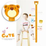 Wall sticker, height chart, kids' room, animal wallpaper sticker, wall sticker, interior sticker, cat, cute, birthday, kids' room, Disney size 45x60 ay623 - Image 3