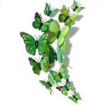 12 Pcs Butterfly Wall Stickers Decoration Magnet Butterflies on the wall DIY Wallpaper 3D PVC - Image 4