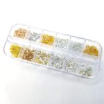 Nail Rhinestones 3D Crystal AB Clear Nail Stones Gems Pearl DIY Nail Art Decorations d14 - Image 2