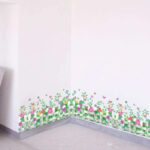 Am7110 Garden Flower Border Fence Wall Sticker - Image 2