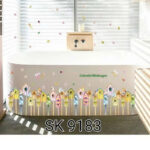 WALL STIKER 60X90 SK9183 COLORFUL BIRDCAGES WALSTIKER WALLSTICKER - Image 3