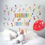 WALL STIKER 60X90 SK9297 BIG SMALL ALPABET WALSTIKER WALLSTICKER - Image 2