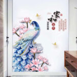 Wall Sticker Queen Peacook Wallsticker Animal - Image 2