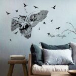 Owl Animal Wall Stickers, Wallpaper Stickers, Nordic Interior Wall Decor, Waterproof, Perfect for Rental Apartments, Bedrooms, Living Rooms, DIY Room Decorations, Home Decor size 50x70 sk7108 - Image 3