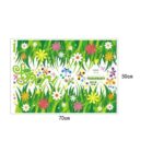 Wall sticker, wall sticker, wallpaper sticker, wall decoration, wall decoration, interior decoration, spring, flower, flower garden, butterfly, butterfly, butterfly size 50x70 sk7088 - Image 7