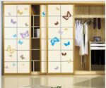 Colorful Butterfly Wall Decals Vibrant Butterflies Wall Stickers Kids Butterfly Wall Stickers for Girls Room Bedroom Nursery Decor size 50x70 ay646 - Image 4