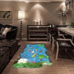 Ready Wall Stiker 60X90 Xh9219 Fish Lotus Pool Walstiker Wallsticker -Berkualitas - Image 5