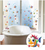 Underwater World Small Fish Wall Sticker Children Room Mural Decal Home Decor size 50x70 sk6019 - Image 2