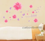 Flowers Blowing Wall Sticker  size 50x70 dm570077 - Image 4