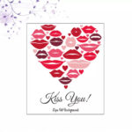 Romantic Red Lips Wall Stickers, Wedding Decoration, Decal, Living Room, Home Decor, Self-adhesive Wallpaper, Valentine's Day Mural size 50x70 sk6056 - Image 6