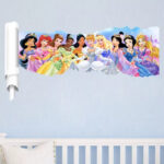 Girl kids Rooms Décor Cartoon Decals pvc Wall Sticker - Image 4