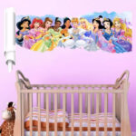 Girl kids Rooms Décor Cartoon Decals pvc Wall Sticker - Image 3