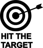 HIT THE TARGET Funny Gift waterproof toilet lid wall stickers Decals Decoration - Image 2
