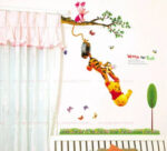 Removable Xtra Large WINNIE THE POOH Wall Stickers Nursery Girls Boys Kids Room - Image 8
