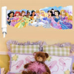 Girl kids Rooms Décor Cartoon Decals pvc Wall Sticker - Image 2