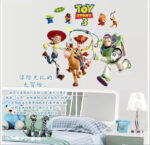 Toy Story 3 Wall Stickers Decals Kids Boys Girls Room Nursery Décor Vinyl Art  size 60x90 - Image 3