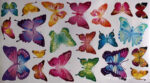 Butterfly World - Wall Decals Stickers Appliques Home Decor Hl964  ‎Size: 60x34 - Image 3