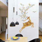 SK9345 Decorative Self Adhesive Vinyl Resuable Animal Wall Stickers - Image 4
