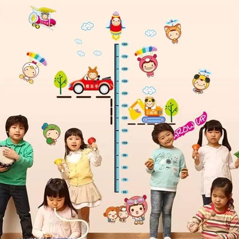 Ay891 Grow Up Transportation Wall Sticker [60 x 90 cm] - Image 1
